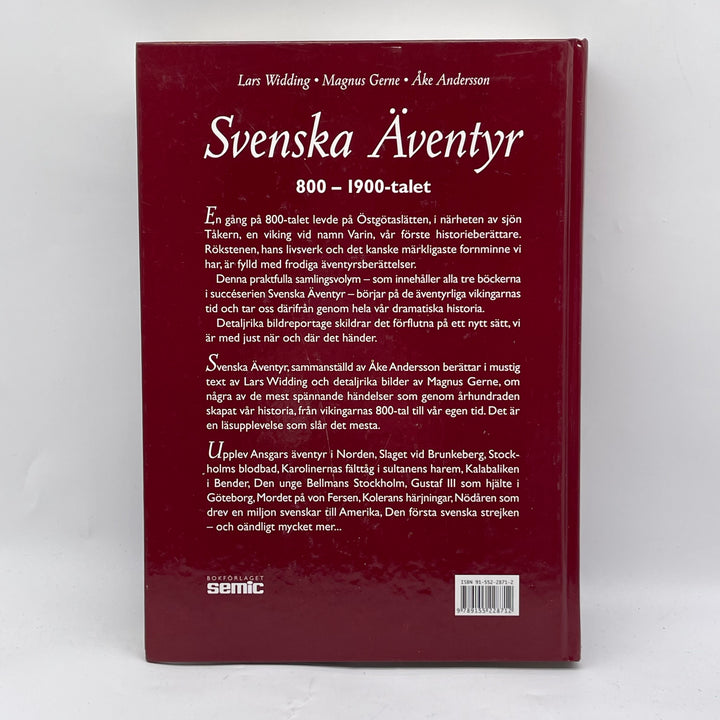 Svenska Äventyr Bok Semic Retro Begagnad