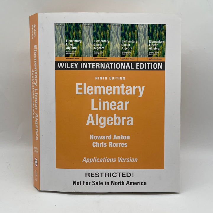 Elementary Linear Algebra Bok av Howard Anton