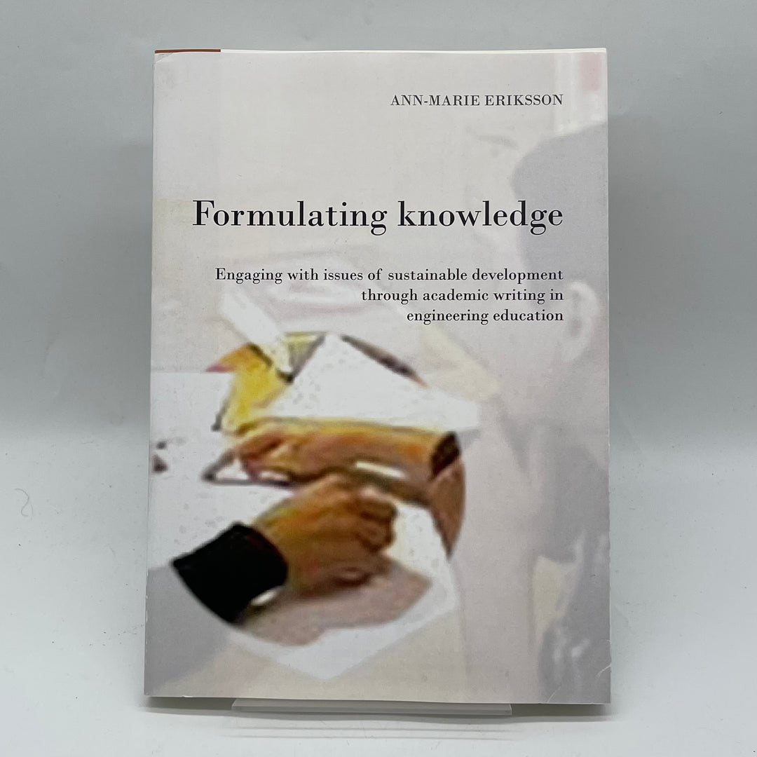 Bok om hållbar utveckling Ann-Marie Eriksson