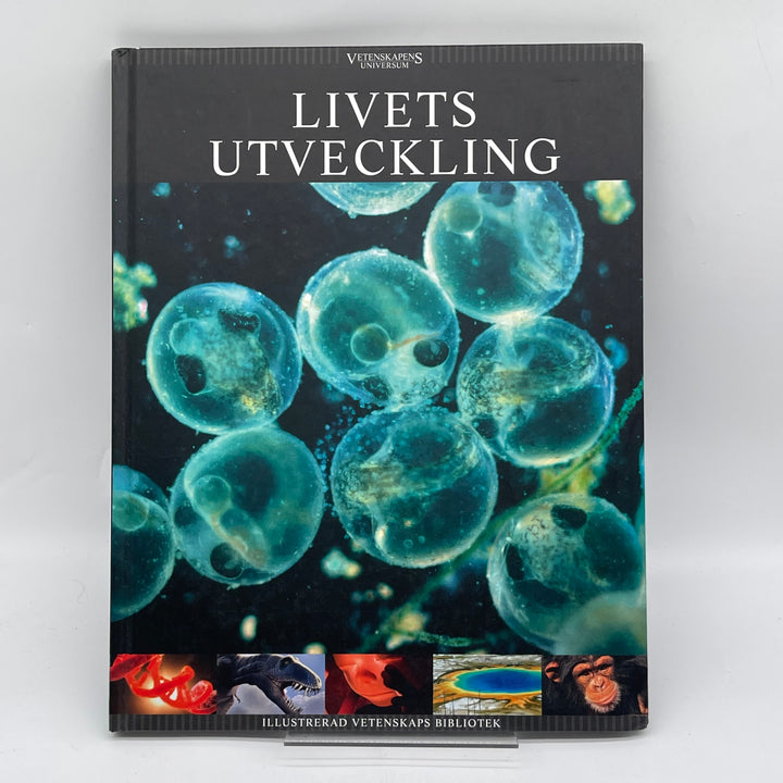 Illustrerad Vetenskap Bok Livets Utveckling Vintage
