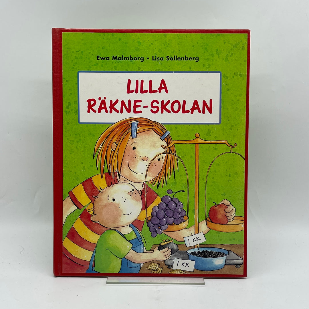 Lilla Räkne-Skolan barnbok i mycket gott skick