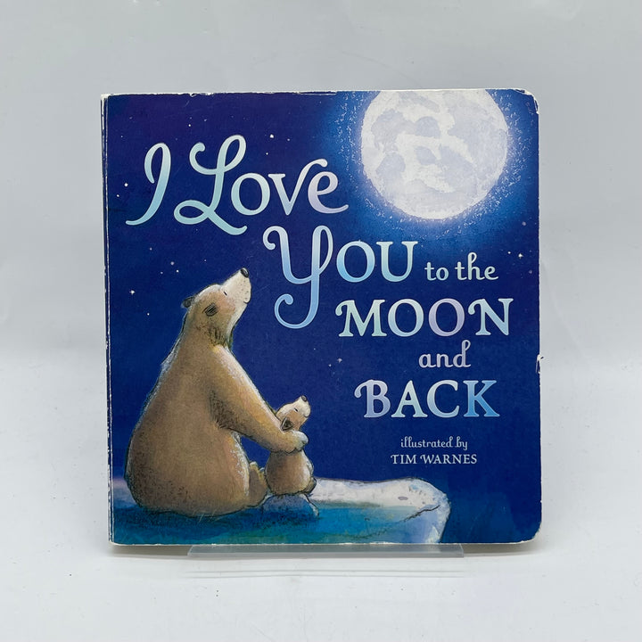 Barnbok I Love You to the Moon Retro