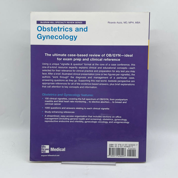 Obstetrics and Gynecology Bok McGraw-Hill