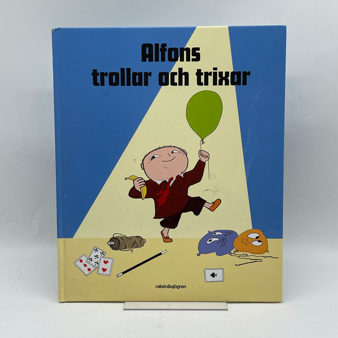 Alfons Åberg Barnbok Trollkonster Begagnad