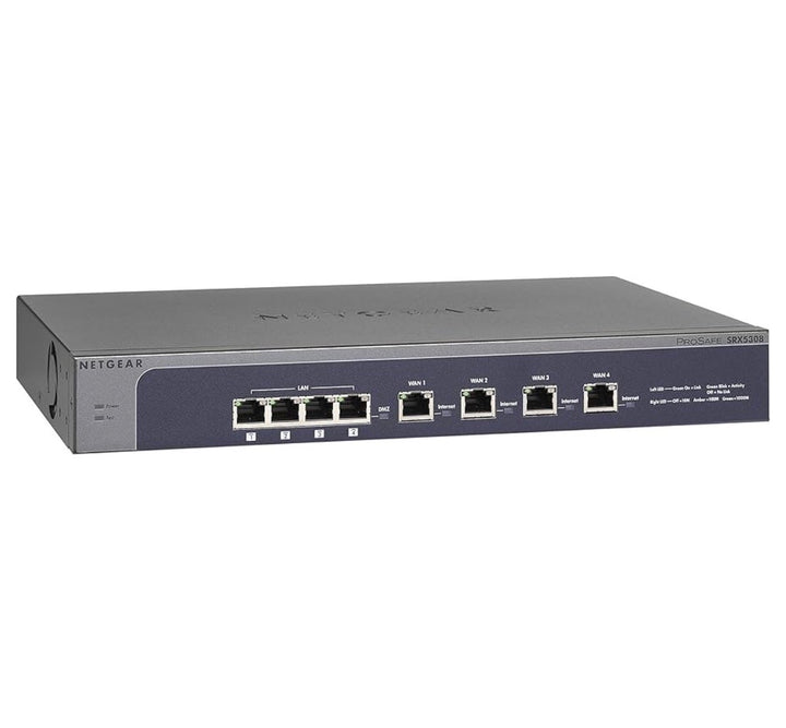 NETGEAR ProSafe nätverksbrandvägg Quad WAN begagnad