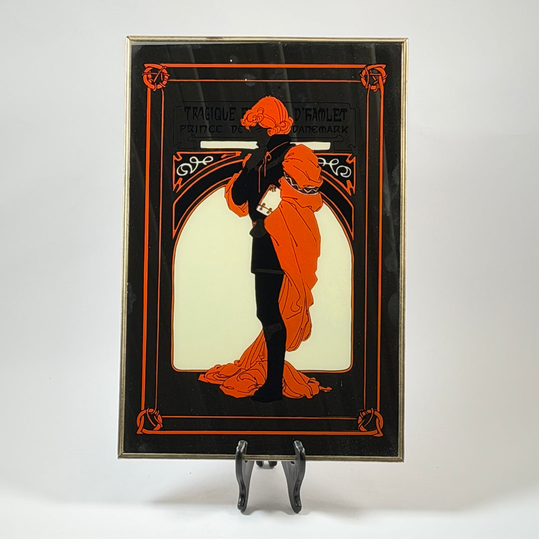 Retro Hamlet väggtavla Art Nouveau stil