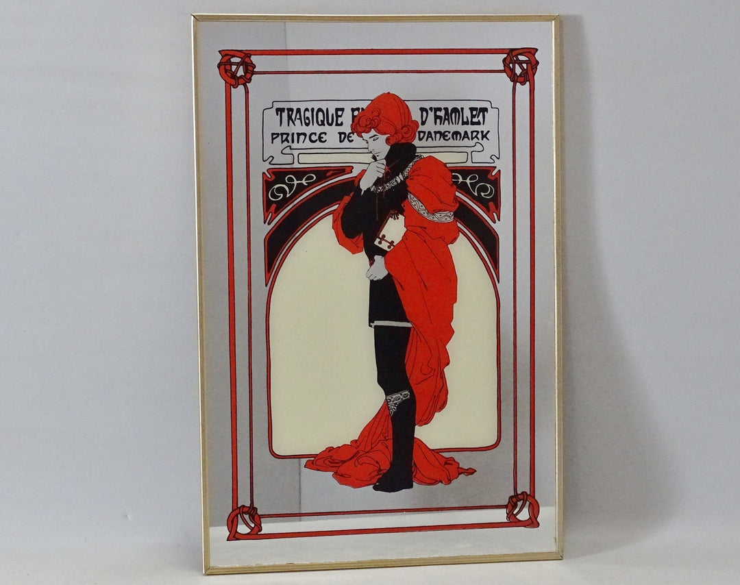 Retro Hamlet väggtavla Art Nouveau stil