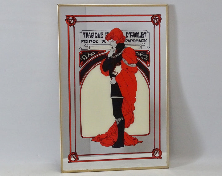 Retro Hamlet väggtavla Art Nouveau stil