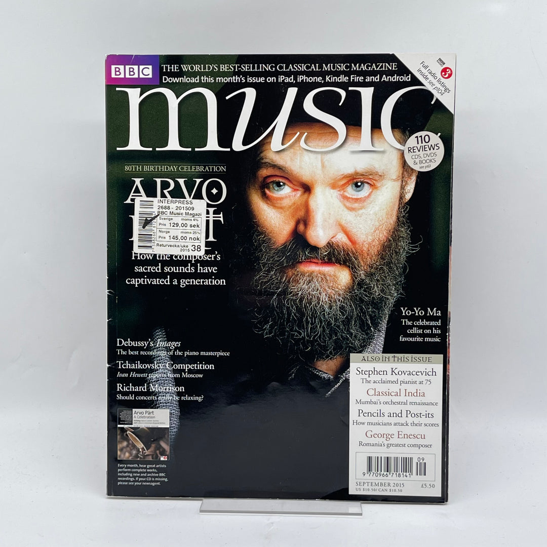 BBC Music Magazine med Arvo Pärt 2015
