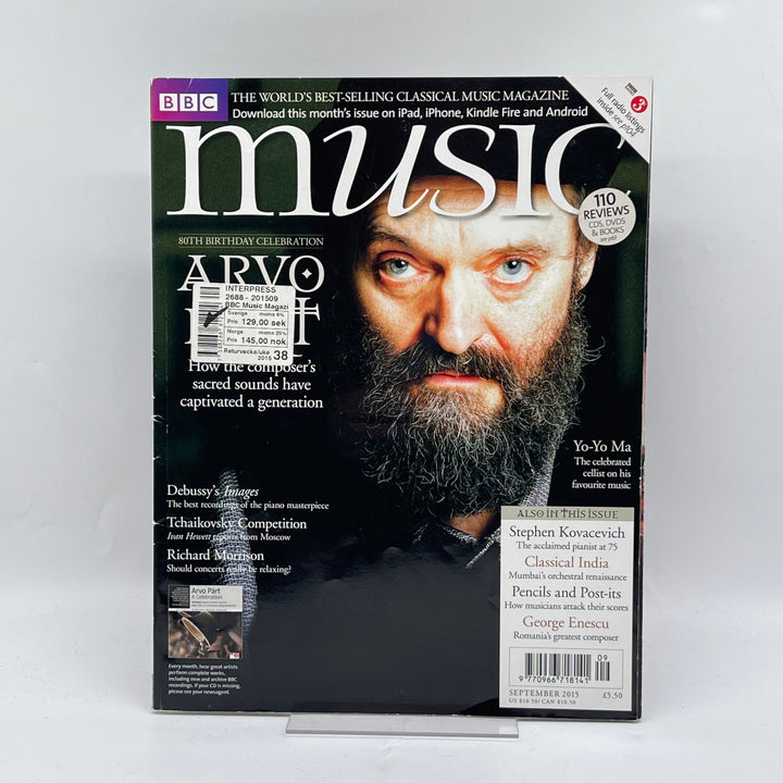 BBC Music Magazine med Arvo Pärt 2015
