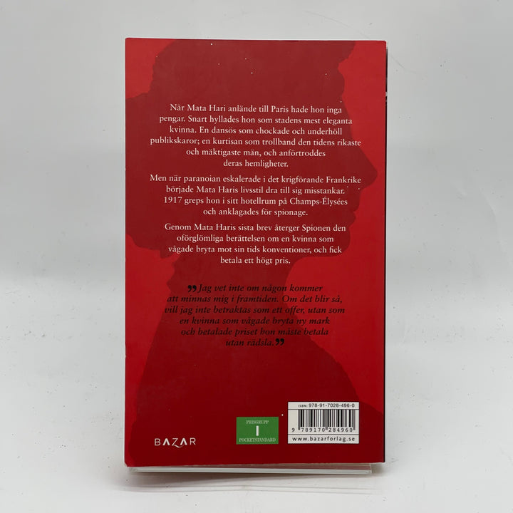 Paulo Coelho's roman "Spionen", begagnad pocketbok