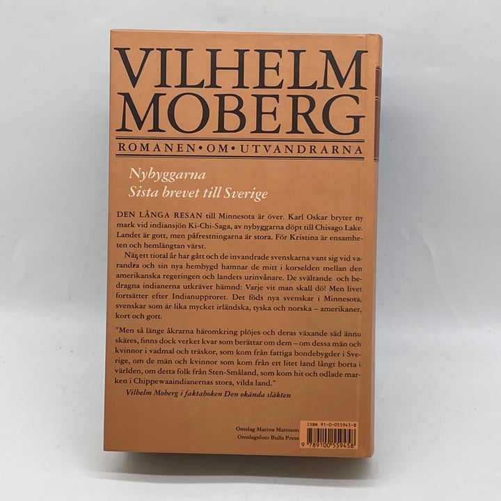 Vilhelm Mobergs klassiker Nybyggarna Bonniers