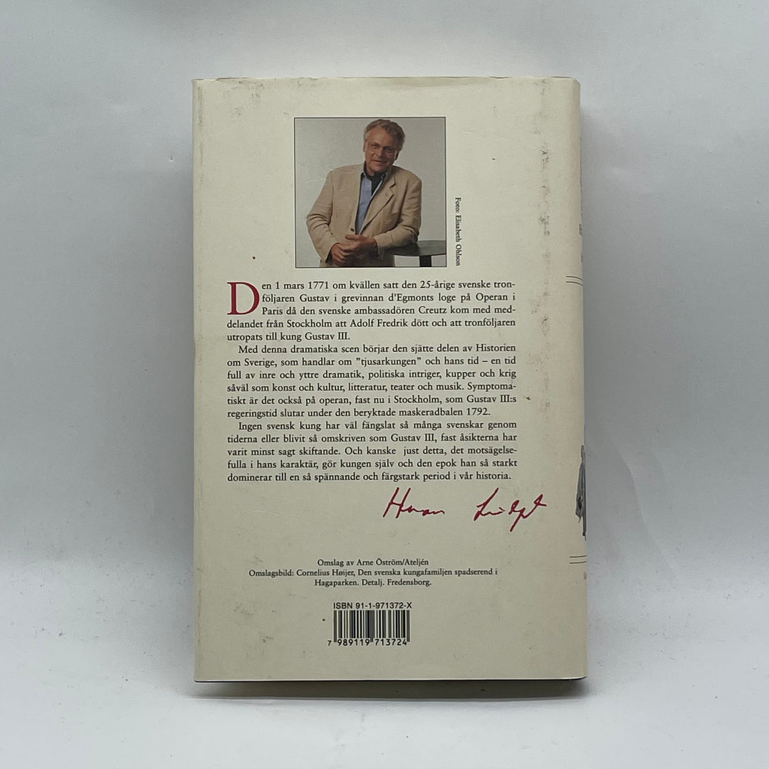 Historisk bok om Gustav III av Lindqvist