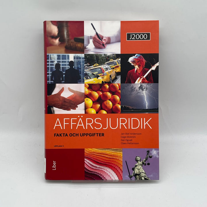 Affärsjuridikbok Liber Mycket Gott Skick