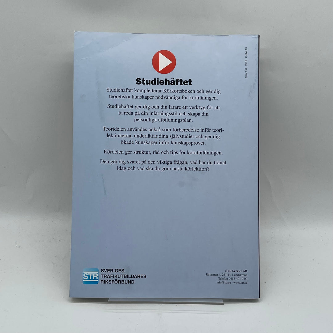 Studiehäftet till Körkortsboken av STR Sverige AB