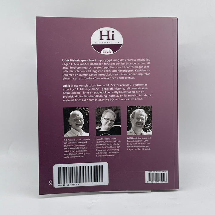 Hi Historia 7-9 Lärobok Gleerups Begagnad