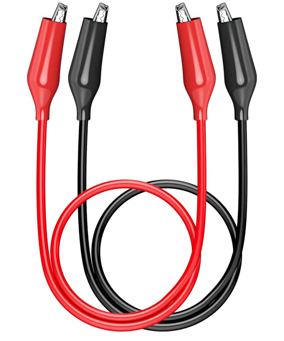 Röd och Svart Mätkablar för Multimeter 1m