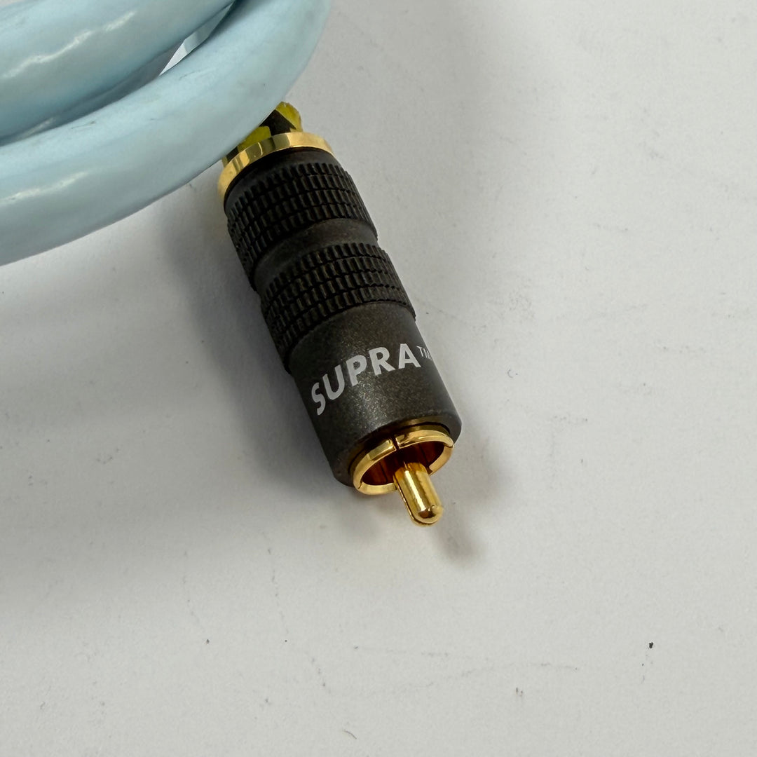 Supra RCA ljudkabel guldpläterad skärmad