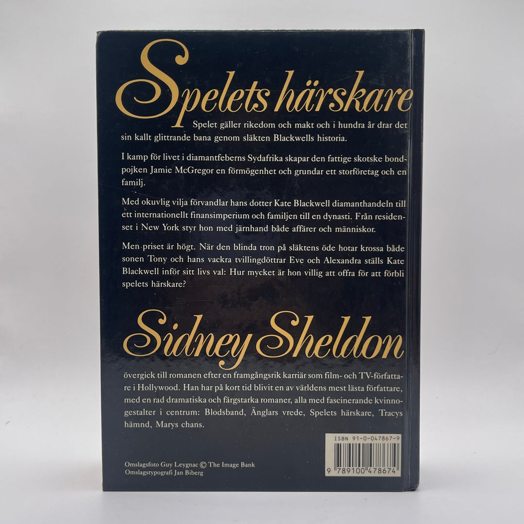 Sidney Sheldon-bok Spelets härskare, elegant upplaga