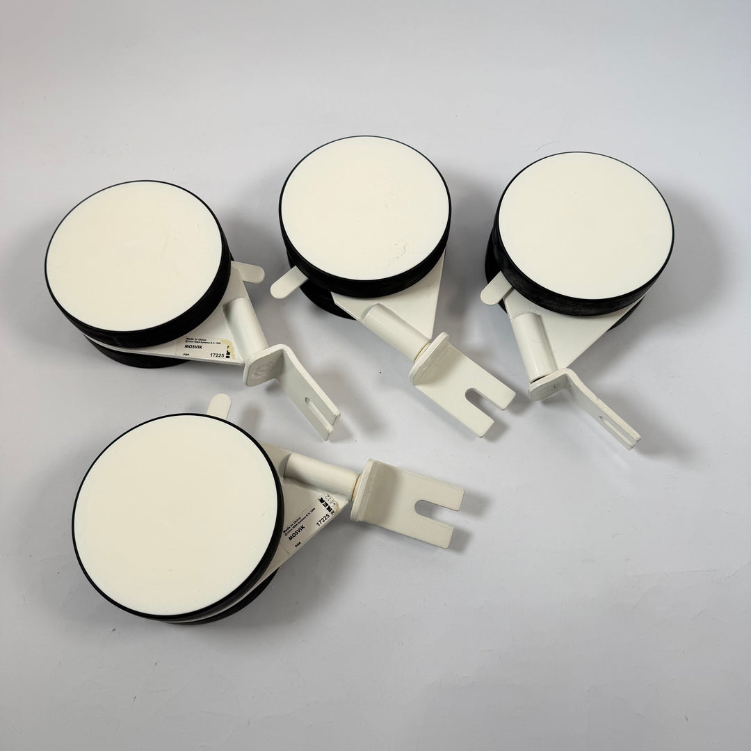 IKEA MOSVIK hjulunderrede säng vit vintage