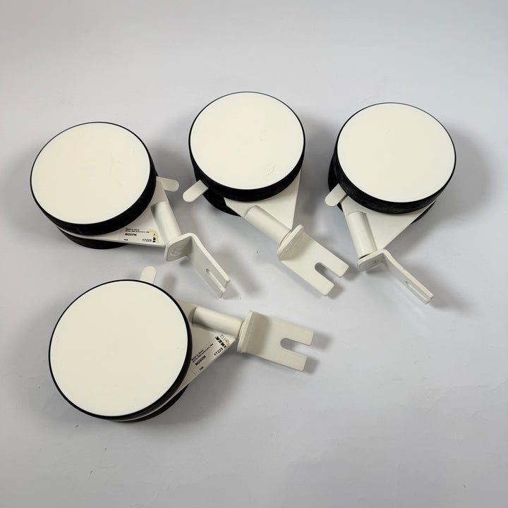 IKEA MOSVIK hjulunderrede säng vit vintage