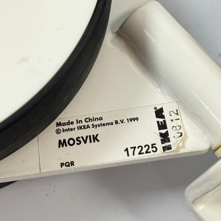 IKEA MOSVIK hjulunderrede säng vit vintage