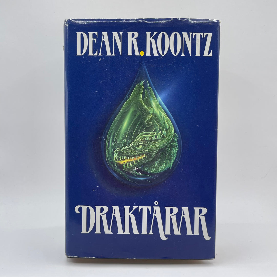 Dean Koontz Draktårar Retro Thriller Bok
