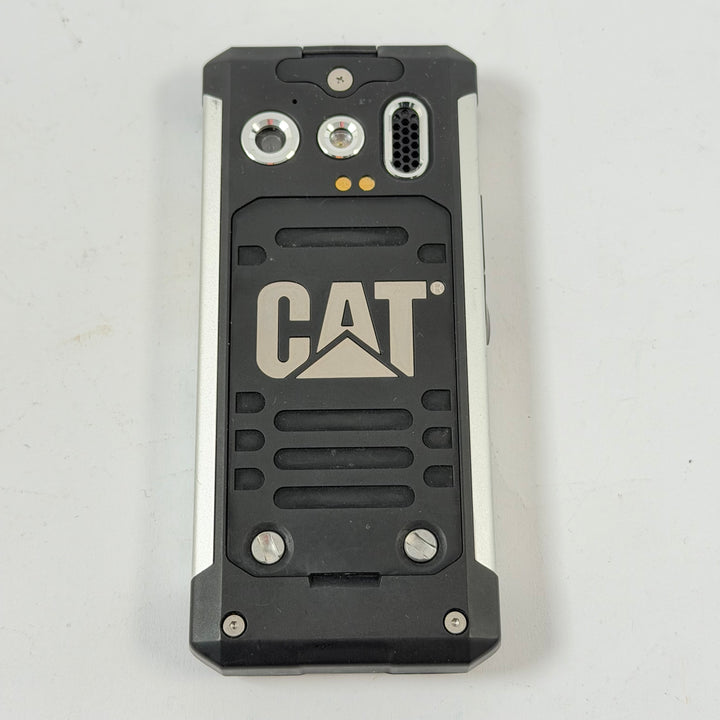 Robust CAT knapptelefon begagnad hållbar modell