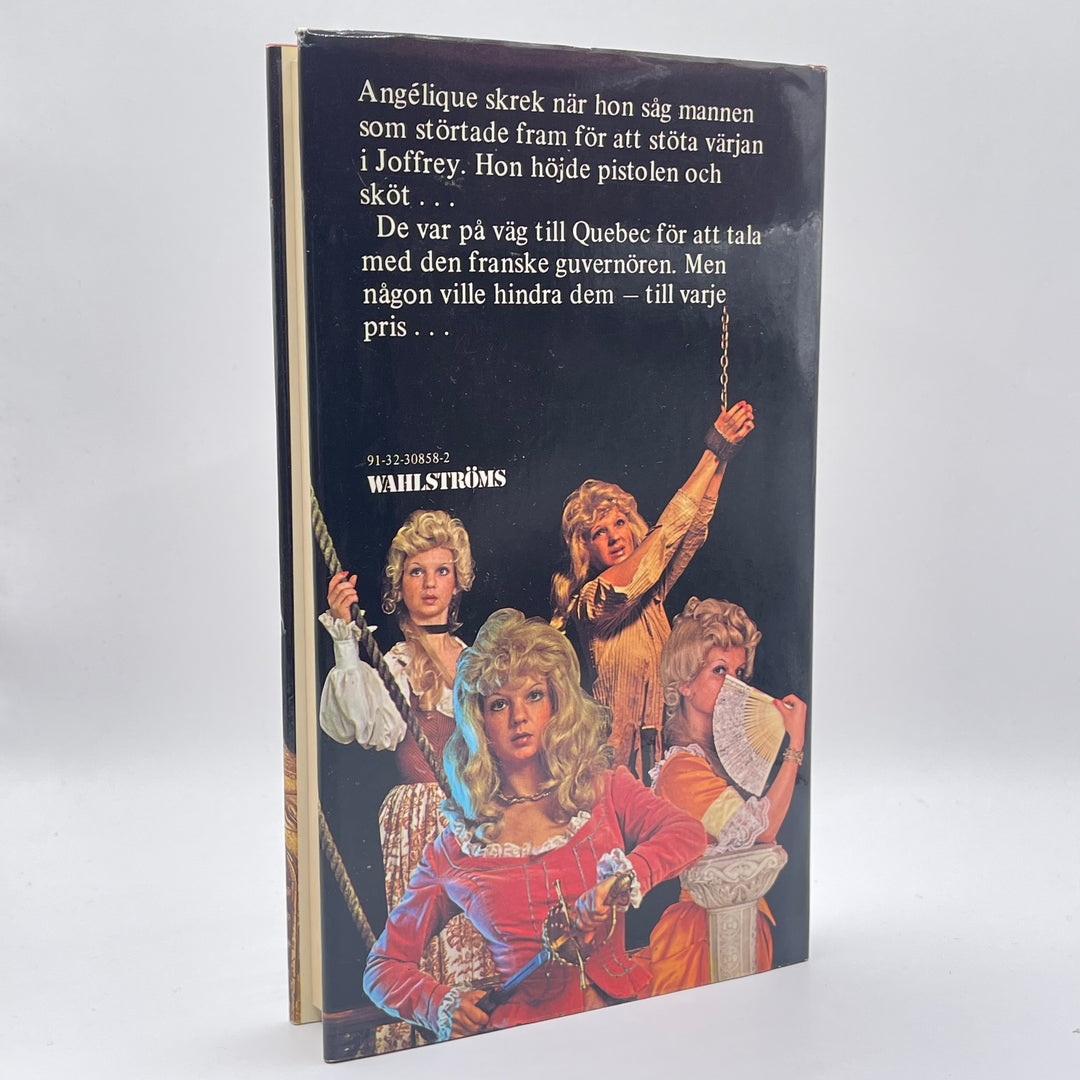 Retro Bok "Angélique den oemotståndliga" Wahlströms