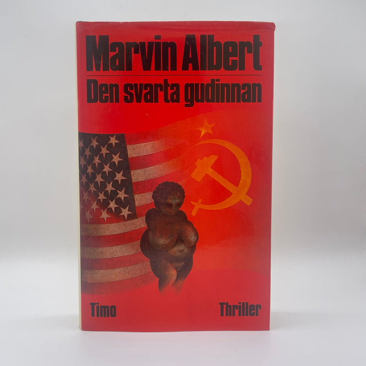 Retro Thrillerbok Den Svarta Gudinnan Begagnad