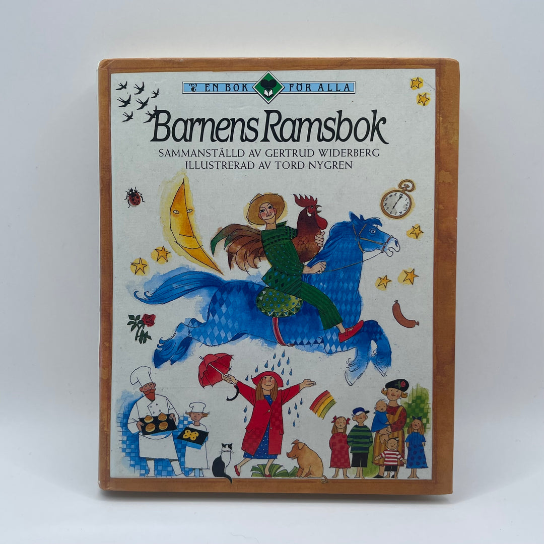 Barnens Ramsbok retro barnbok i toppskick