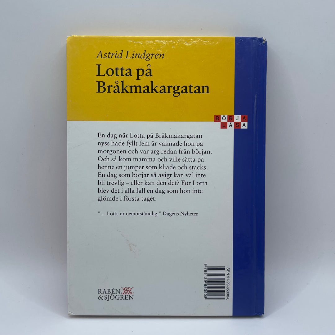 Klassisk barnbok Lotta på Bråkmakargatan Retro