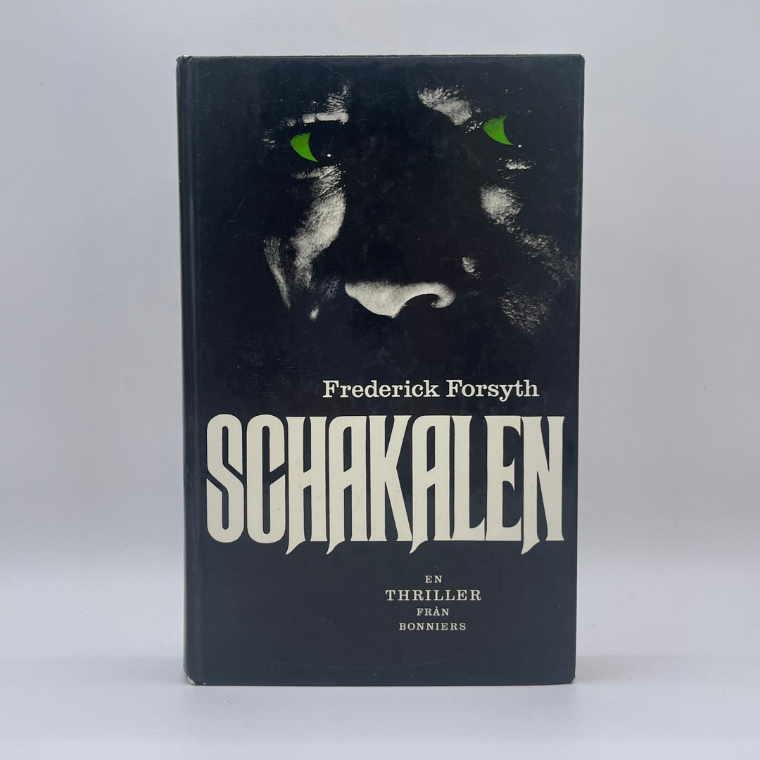 Begagnad thrillerbok Bonniers Schakalen