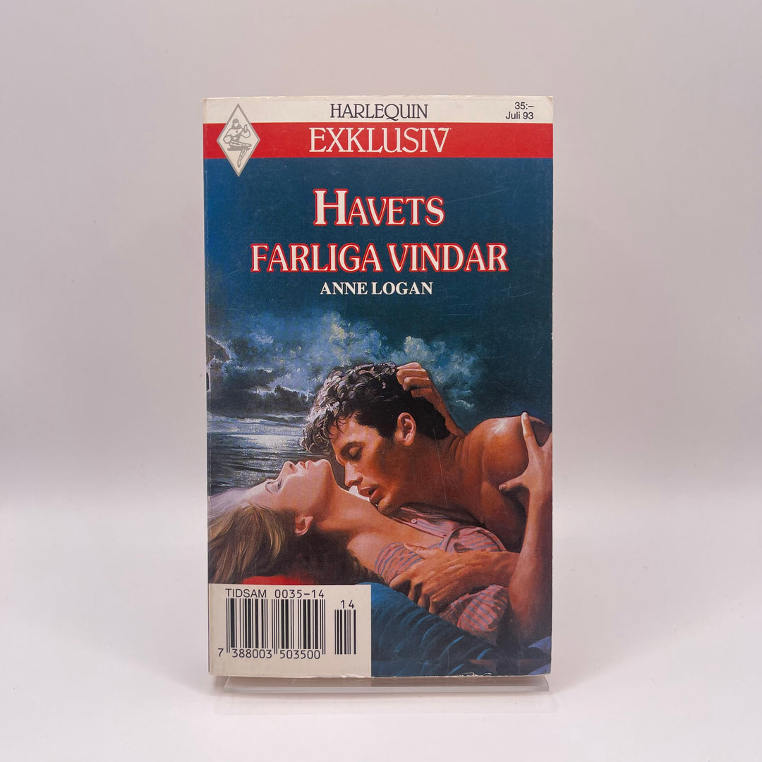 Romantisk Retro Bok Havets Farliga Vindar