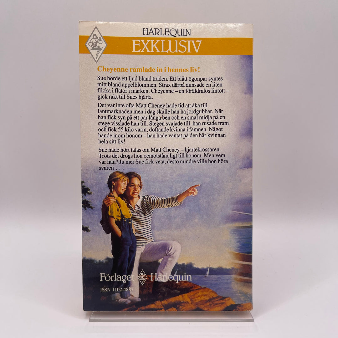 Romantisk Harlequin-roman i mycket gott skick