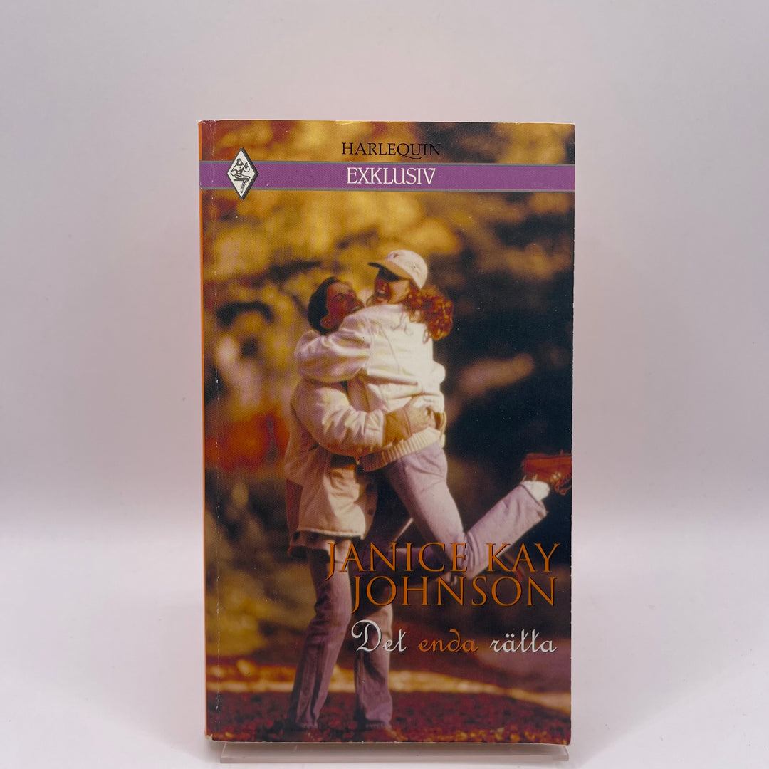Retro roman "Det enda rätta" Harlequin