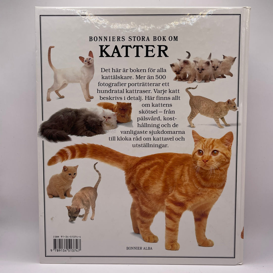 Begagnad Bonniers Stora Bok Om Katter