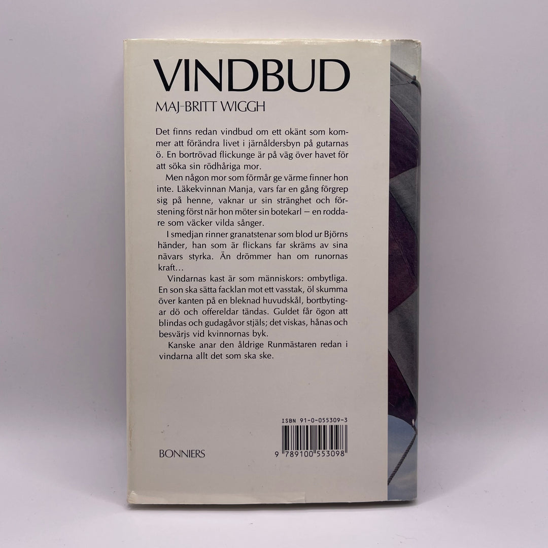 Vindbud av Maj-Britt Wigh, Bonniers Bok