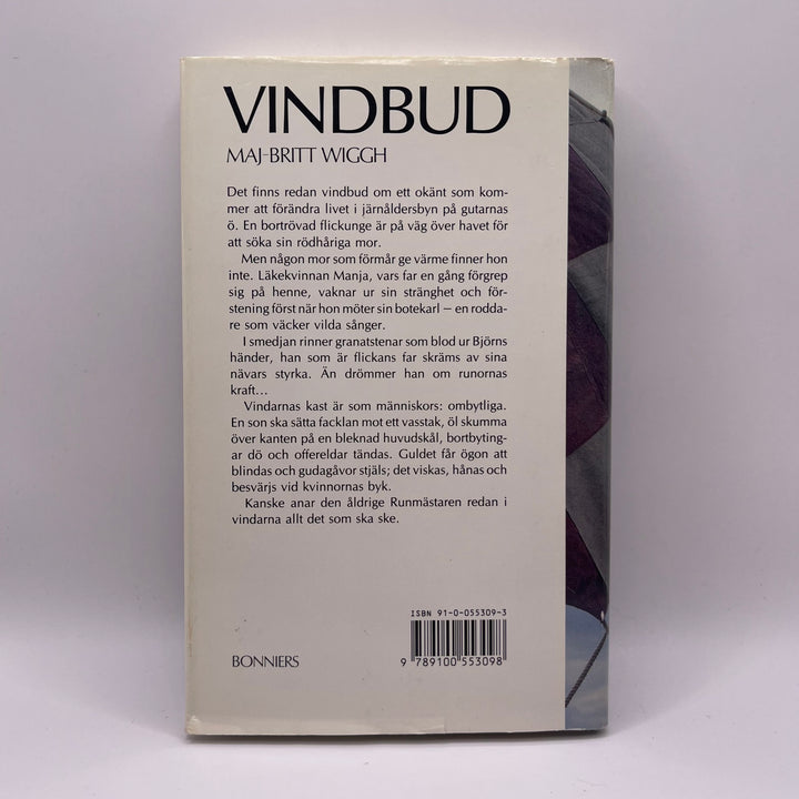 Vindbud av Maj-Britt Wigh, Bonniers Bok