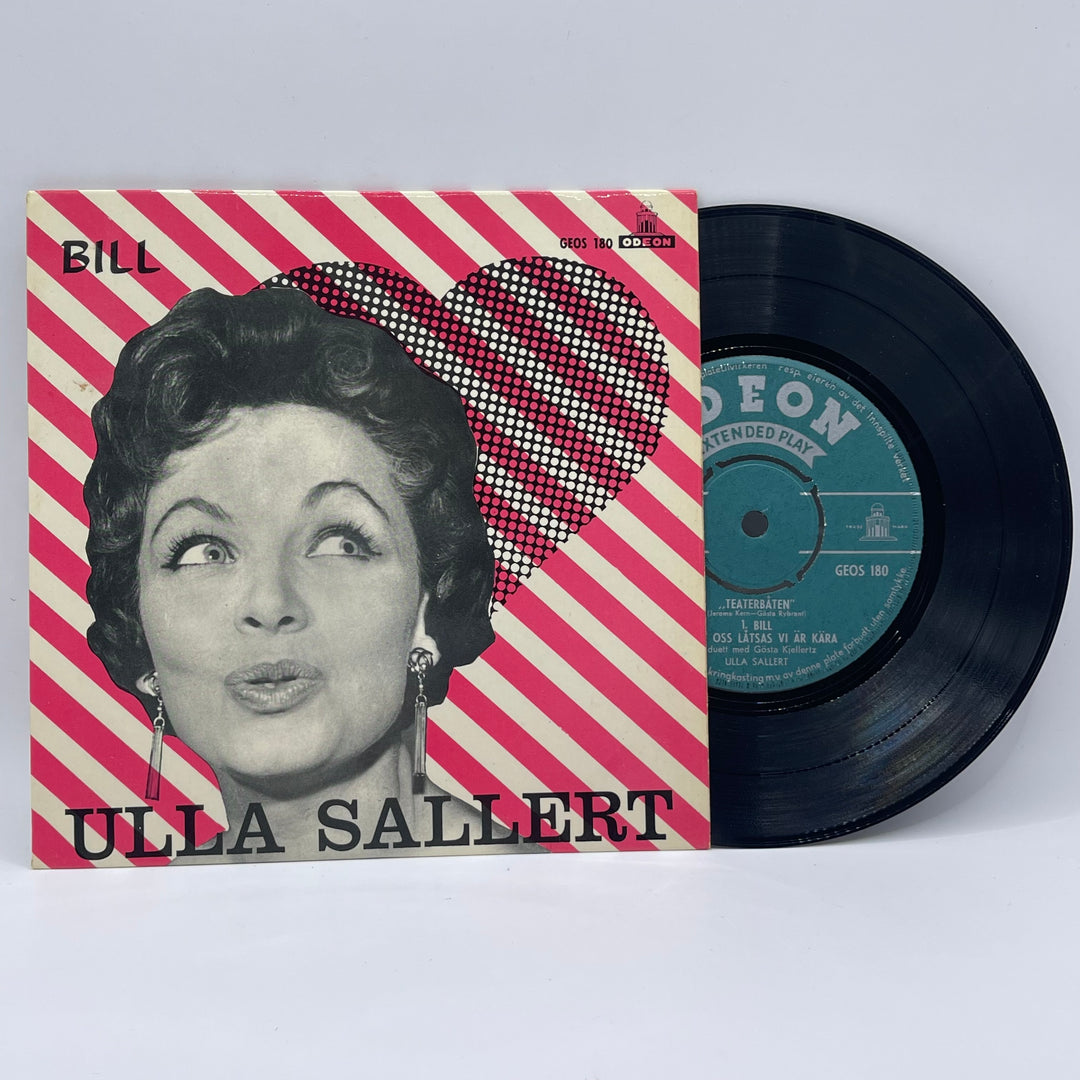 Retro Ulla Sallert Vinylskiva Odeon 1951-1952