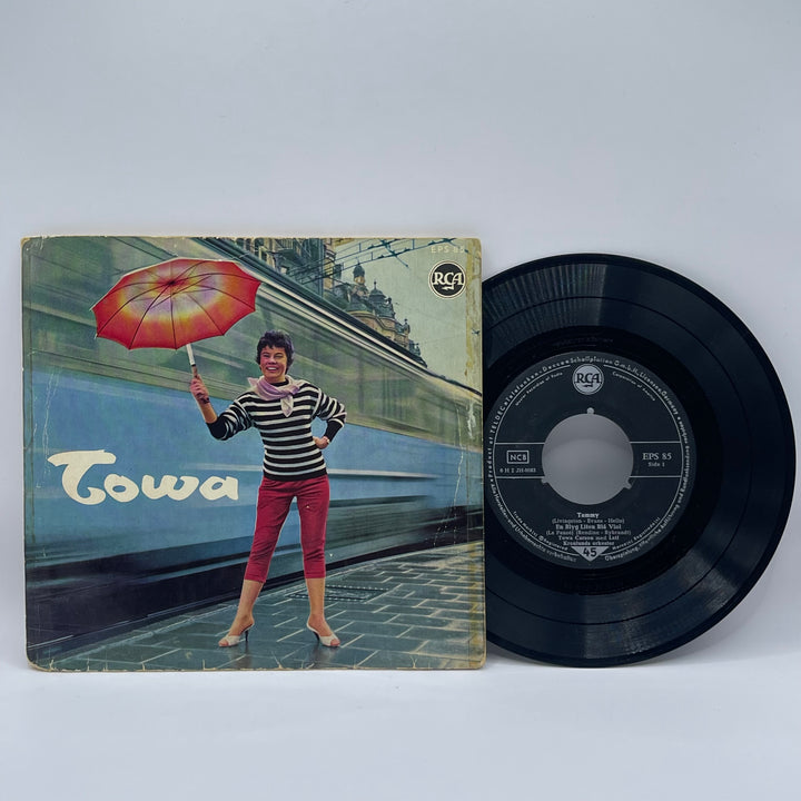 Retro vinylsingel Towa Carson RCA 60-tal