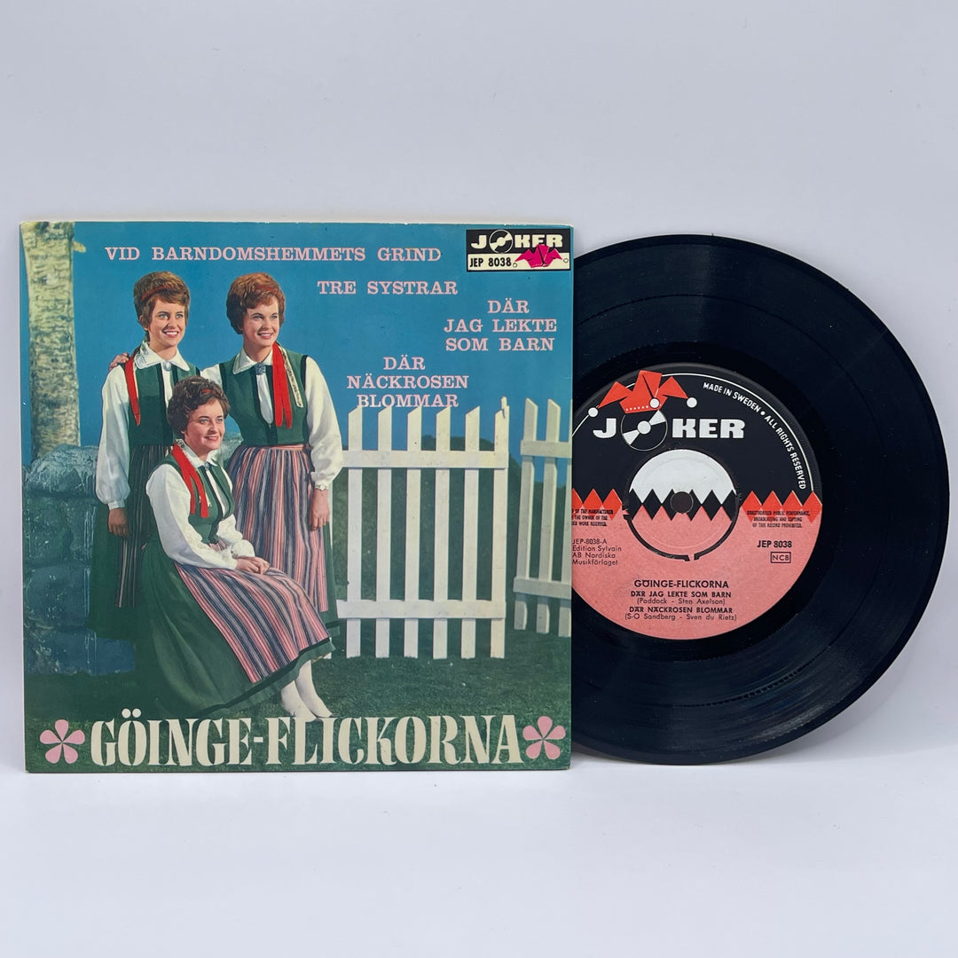 Göingeflickorna retro vinylskiva av JÖHER