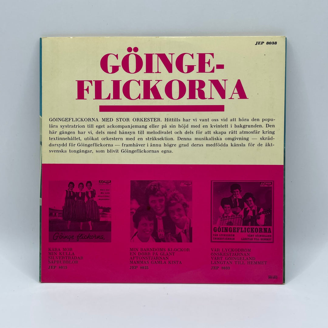Göingeflickorna retro vinylskiva av JÖHER