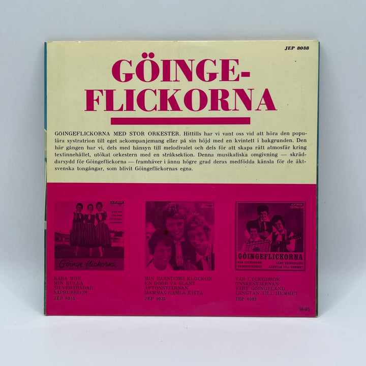 Göingeflickorna retro vinylskiva av JÖHER