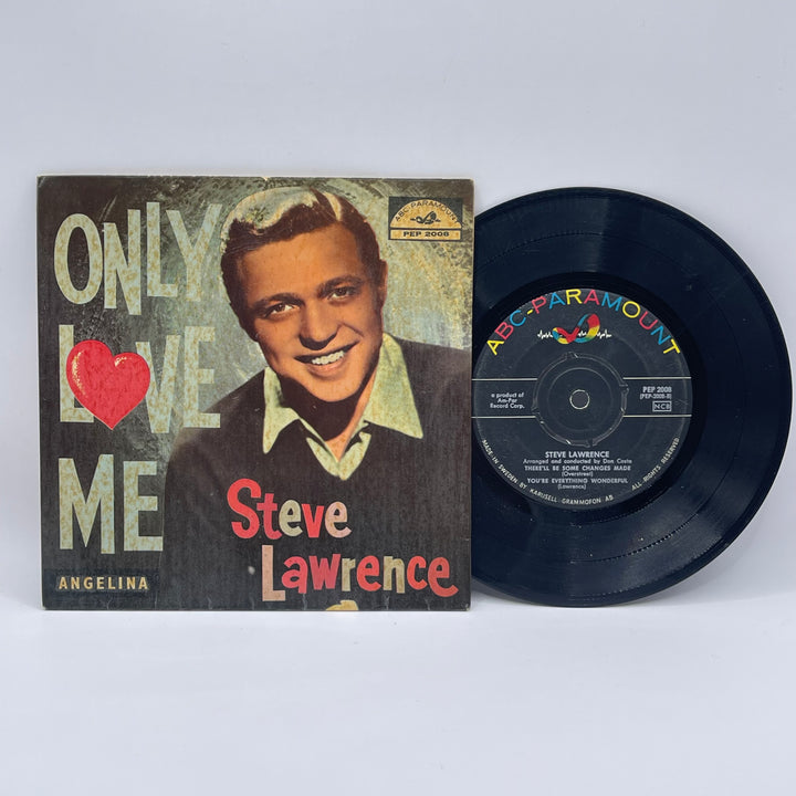 Retro vinylsingel Steve Lawrence 60-tal Vintage