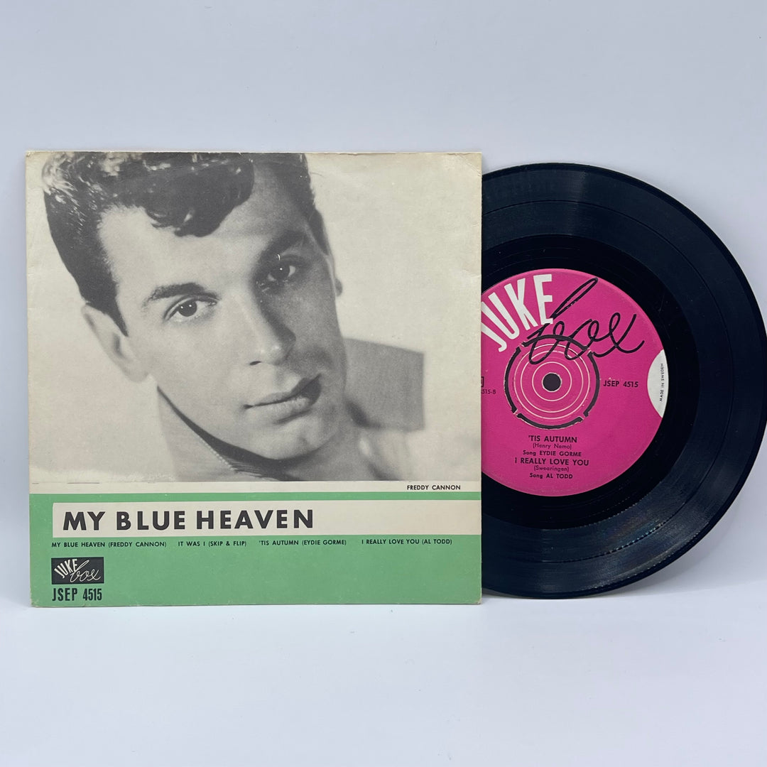Retro Vinylsingel Freddy Cannon 7 tum