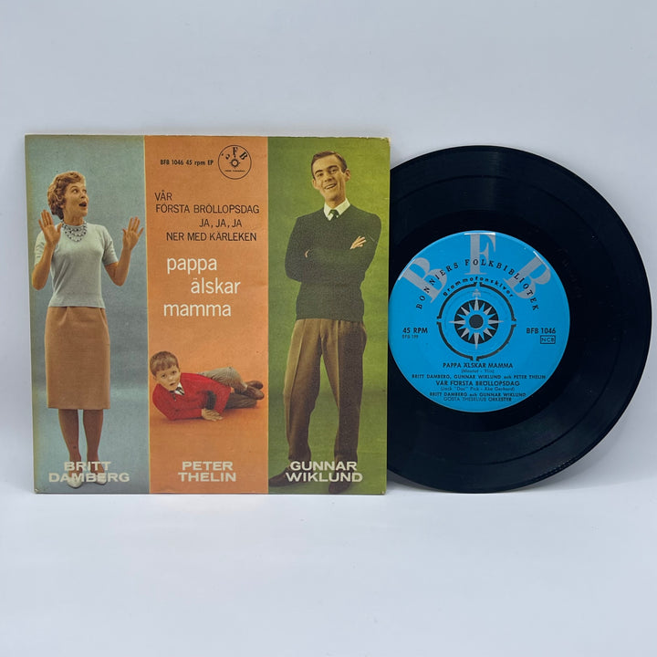 Vintage 60-tals Vinylsingel med Sonet-omslag
