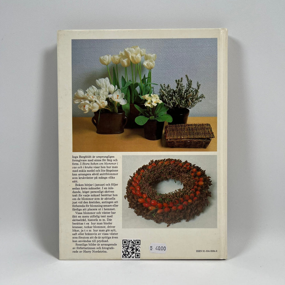 Stora boken om blommor i vas och kruka - Homy Secondhand Online