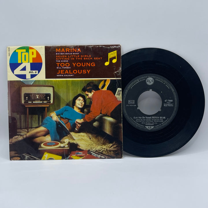 Retro singelskivor från 50- och 60-talet