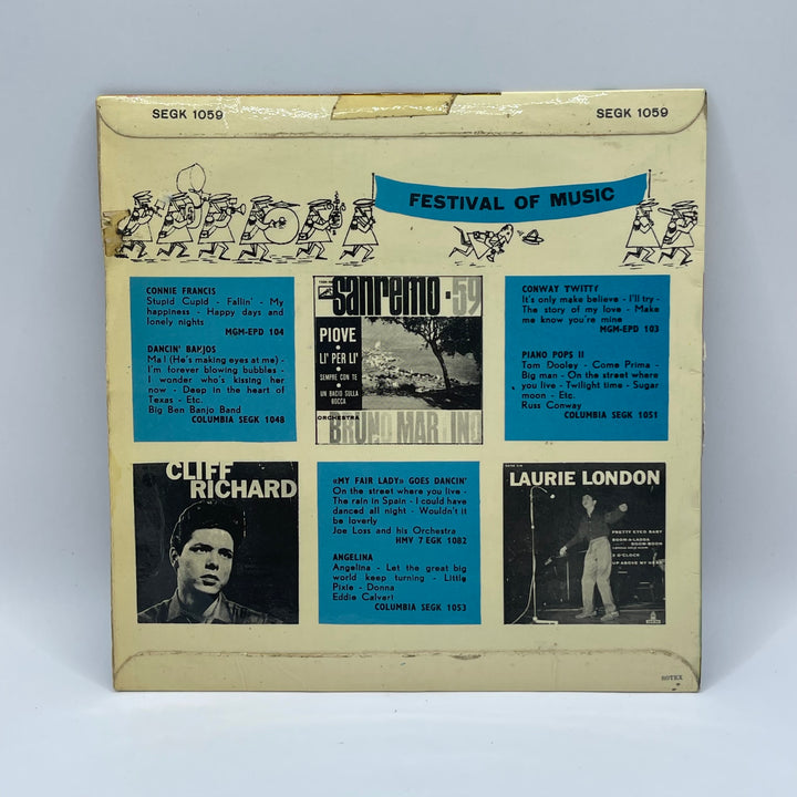Retro singelskivor från 50- och 60-talet